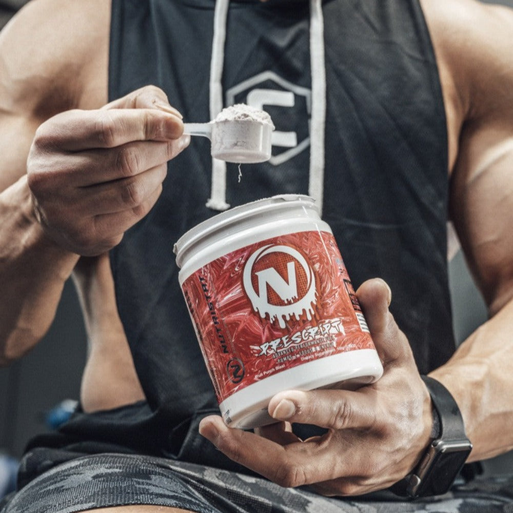 Nutristat Pre Script pre workout Fruit Punch flavor Coaliton Nutrition
