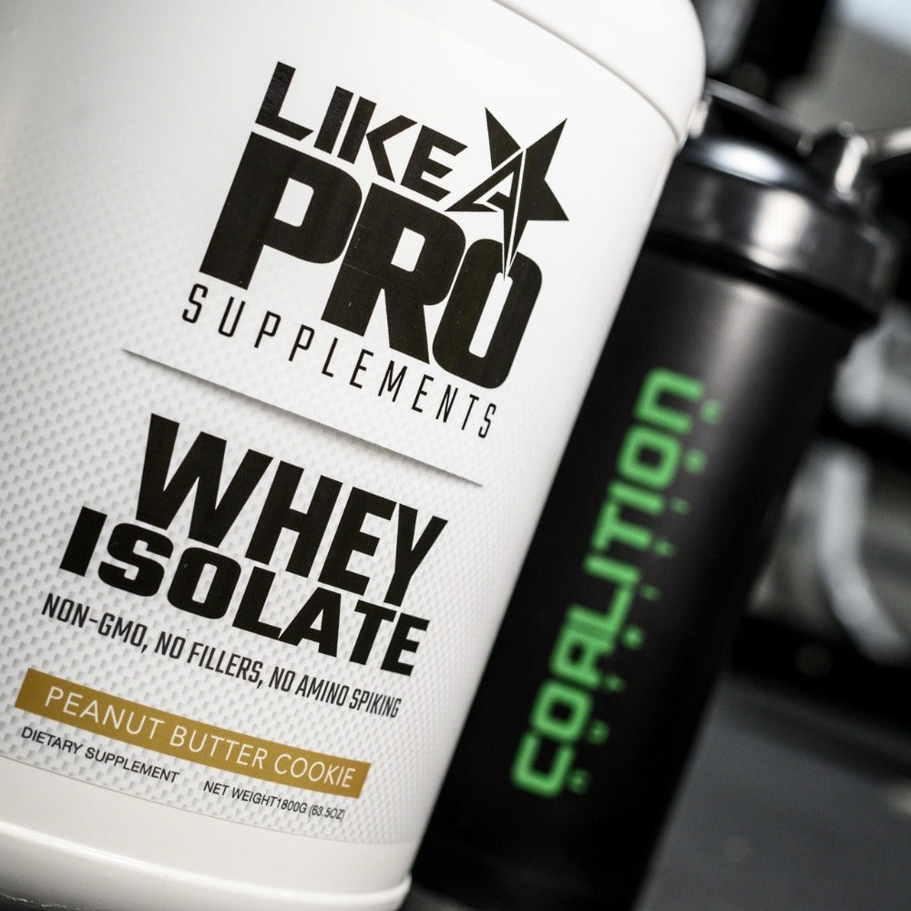 Peanut Butter Cookie Whey Isolate Like A Pro Supplements Coalition Nutrition 