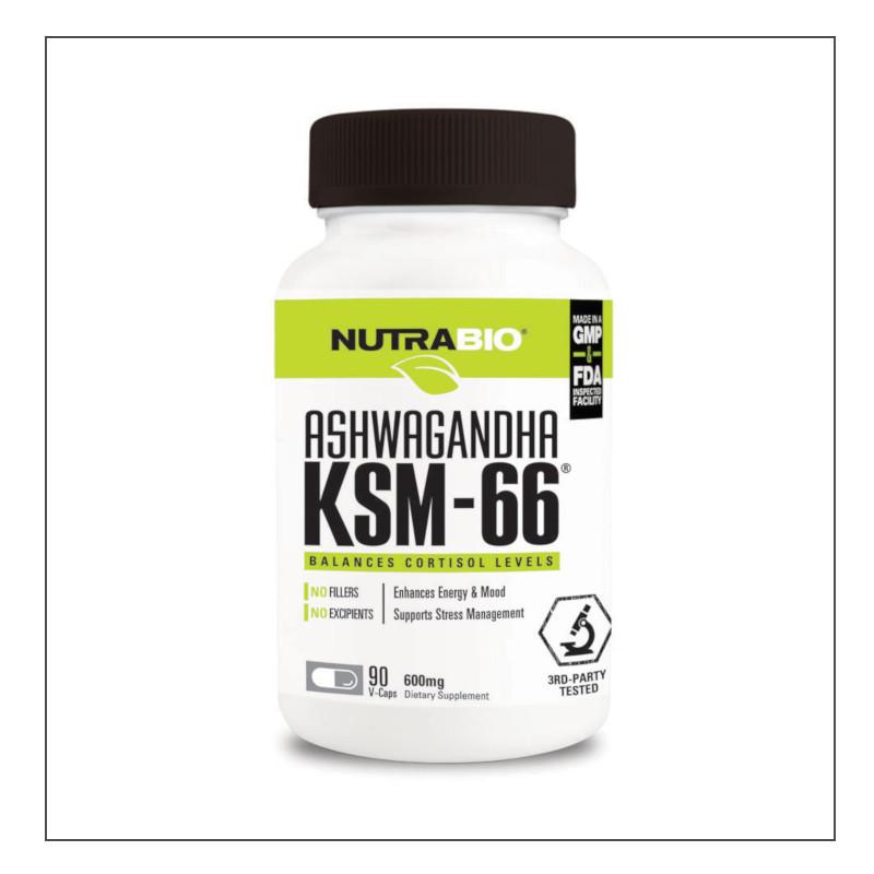 CoalitionNutrition,Nutra Bio Ashwagandha KSM 66 - CoalitionNutrition