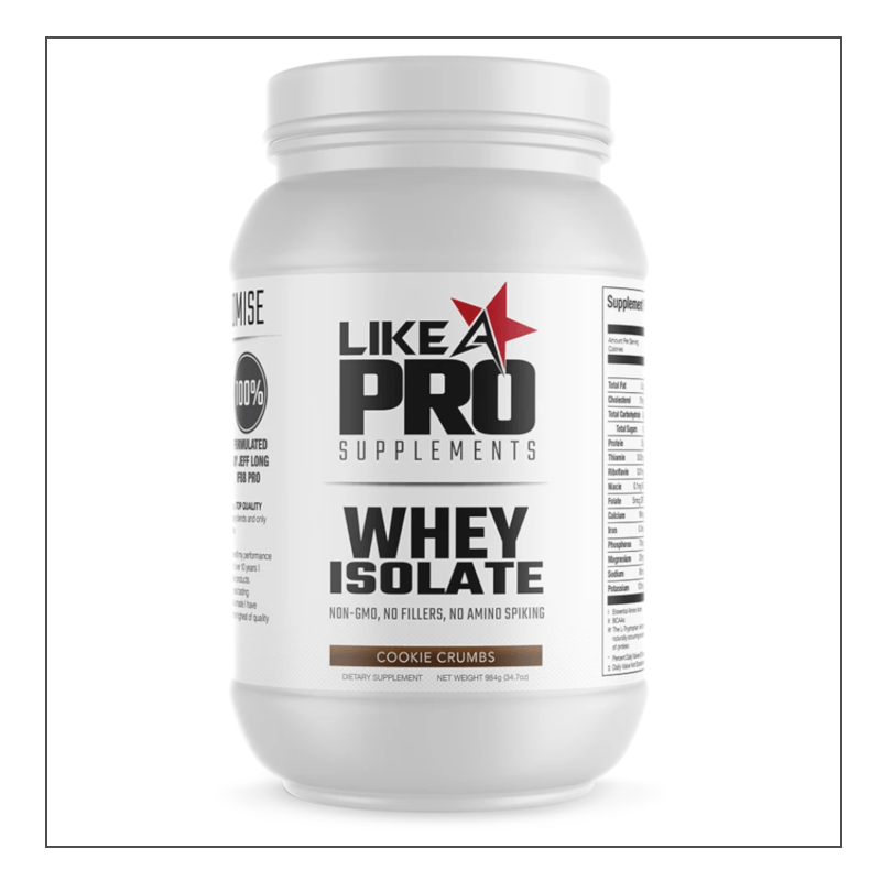 Cookie Crumbs Whey Isolate Flavor Like A Pro Supplements Coalition Nutrition 
