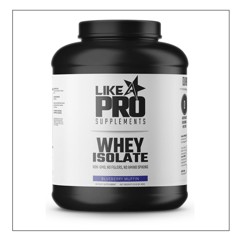 Blueberry Muffin Whey Isolate Like A Pro Supplements Coalition Nutrition 