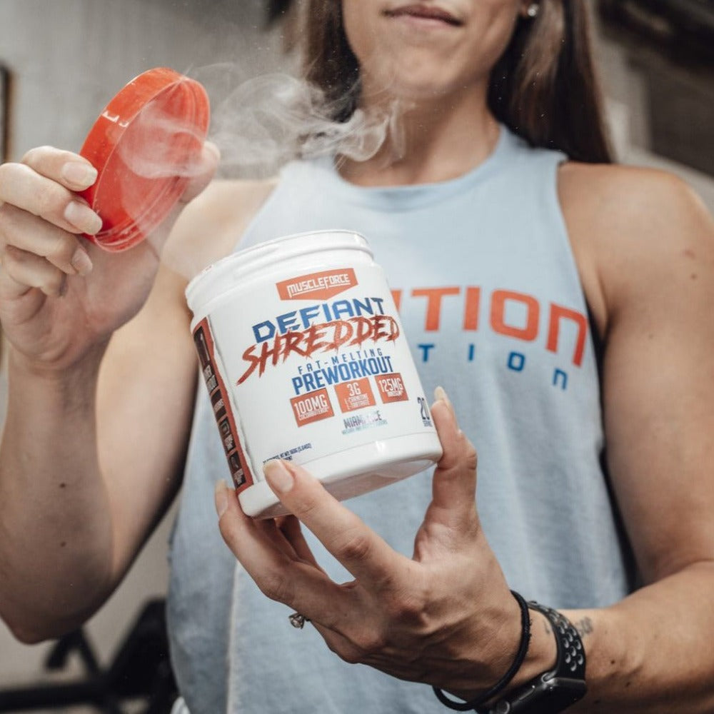 Miami Vice Muscle Force Defiant Shredded Pre Workout Coalition Nutrition 