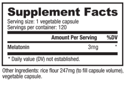 Nutra Bio Melatonin