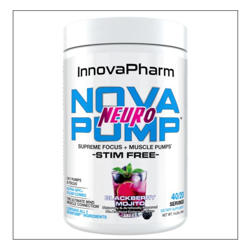 Blackberry Mojito flavor Innova Pharm NovaPump Neuro CoalitionNutrition