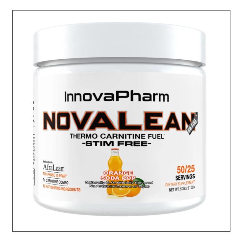 Orange Soda Pop Flavor Innova Pharm NovaLean Thermo Carnitine Fuel Coalition Nutrition