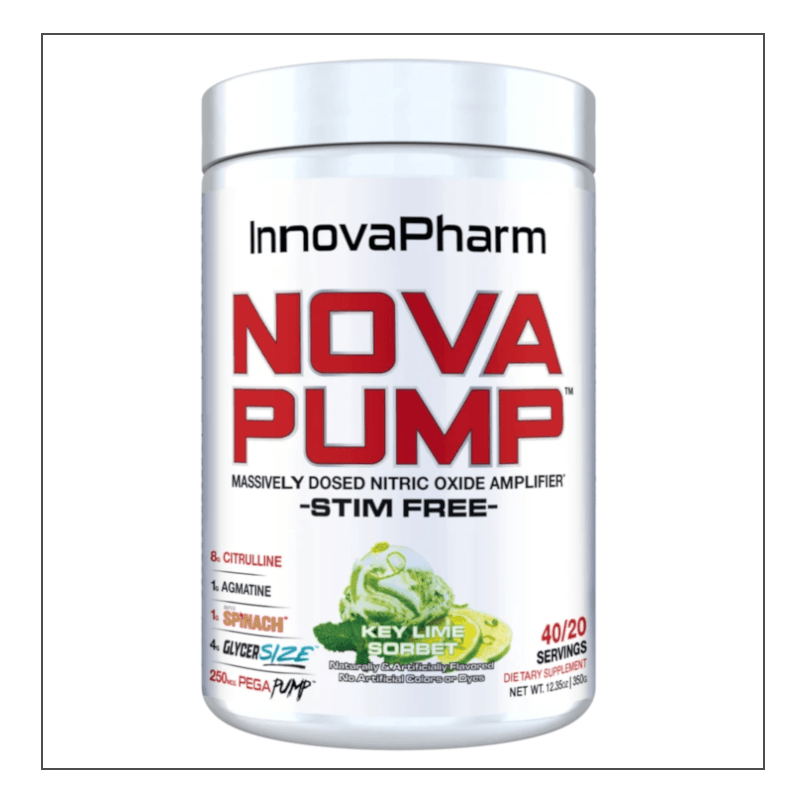 Key Lime Sorbet Flavor InnovaPharm NovaPump Coalition Nutrition
