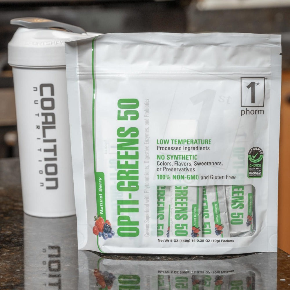 1st Phorm Opti Greens Stick Packs Coalition Nutrition 