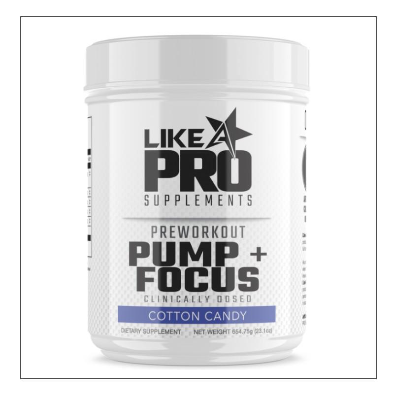Cotton Candy Like A Pro Supplements-Pump+Focus Pre Workout-Coalition Nutrition