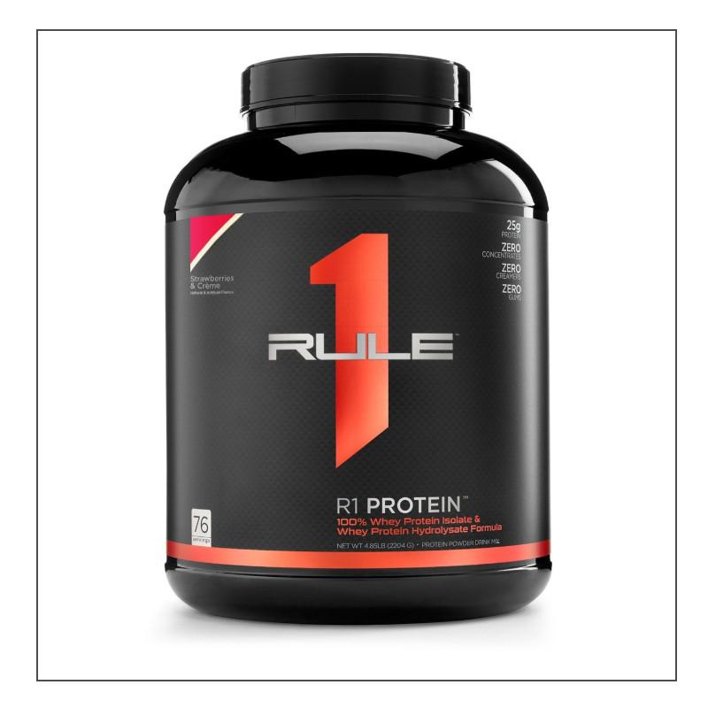 76 serv strawberries & creme Flavor R1 Protein Coalition Nutrition