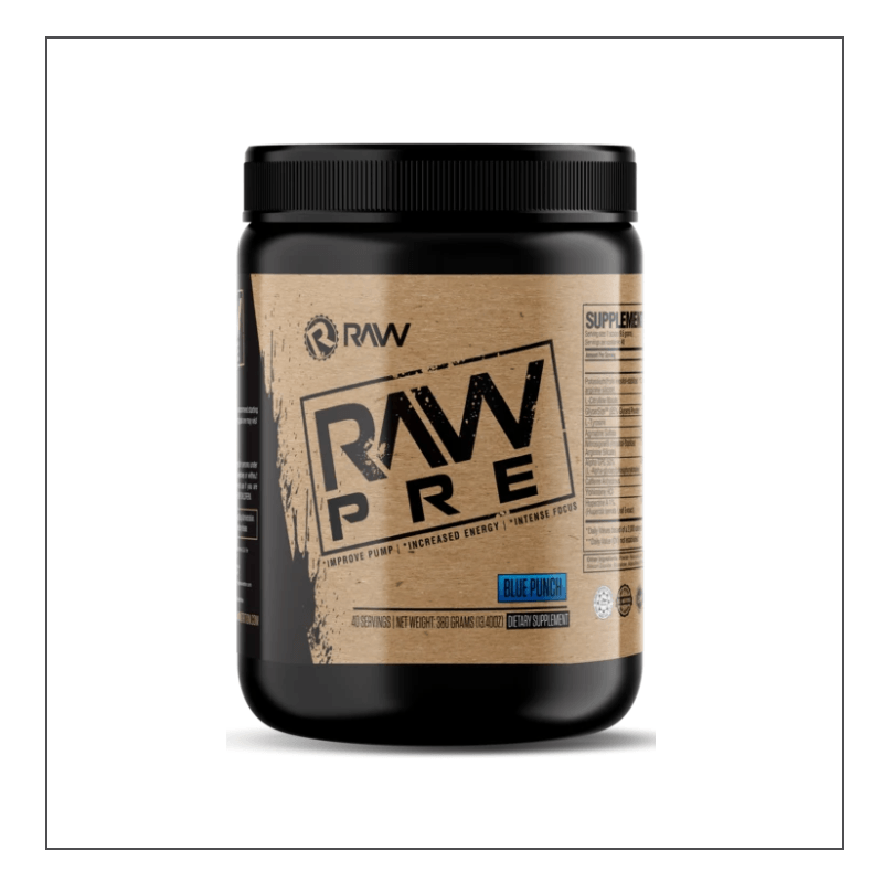 Blue Punch RAW Nutrition Pre Coalition Nutrition 