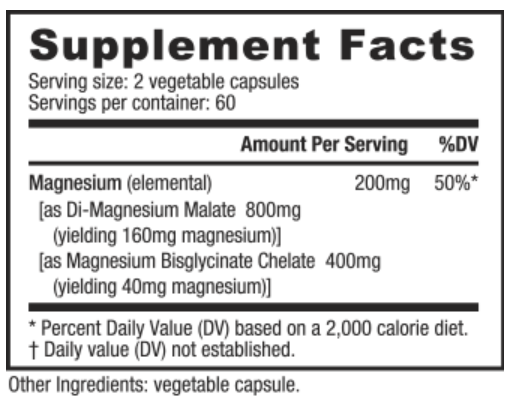 Nutra Bio Reacted Magnesium