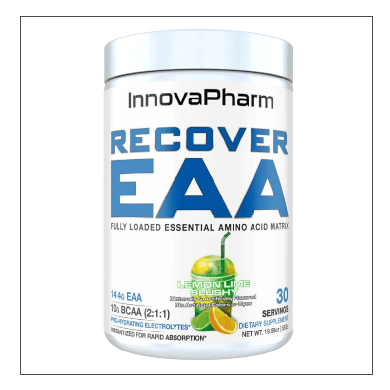 Lemon Lime Slushy Flavor RecoverEAA InnovaPharm Coalition Nutrition