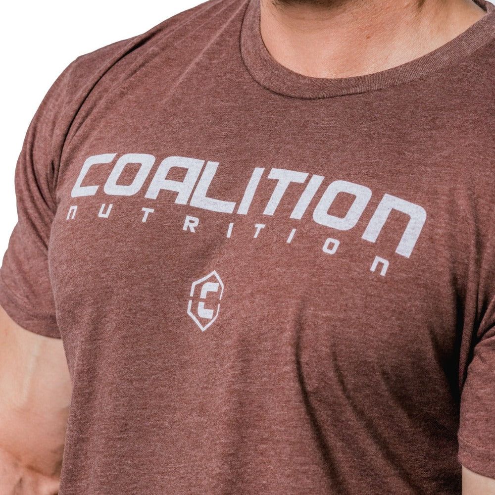 Coalition Nutrition Premium Logo Tee - Burgundy