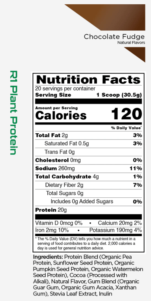 Rule 1 Plant Protein