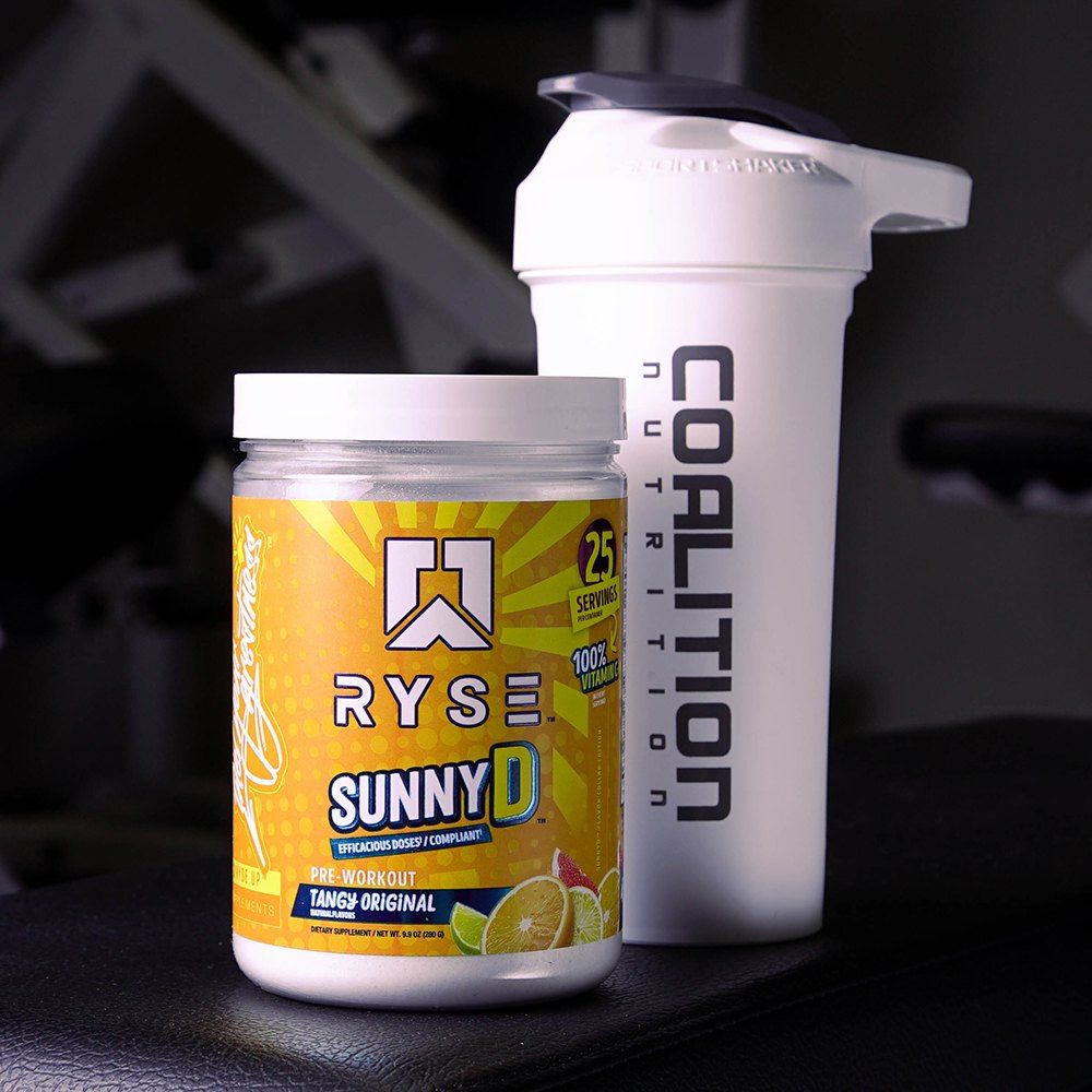 Sunny D Ryse Project Blackout Pre Workout Coalition Nutrition