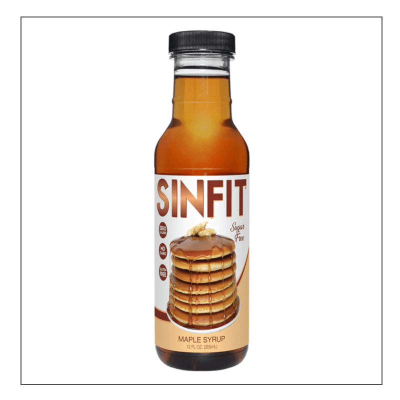 Maple Syrup Flavored SinFit Syrup Coalition Nutrition 