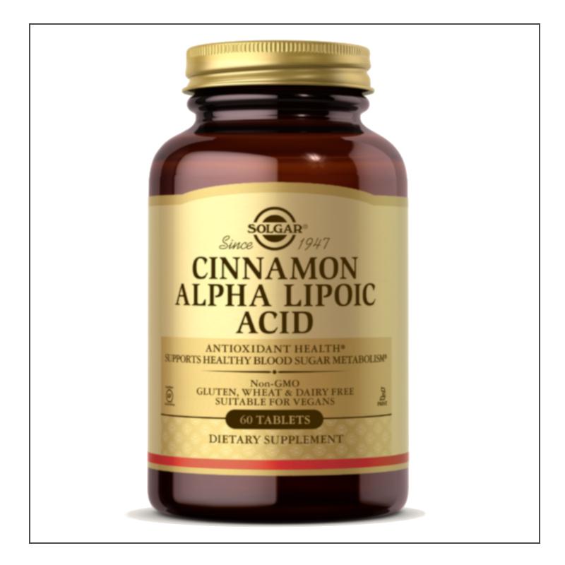 Solgar Cinnamon Alpha Lipoic Acid