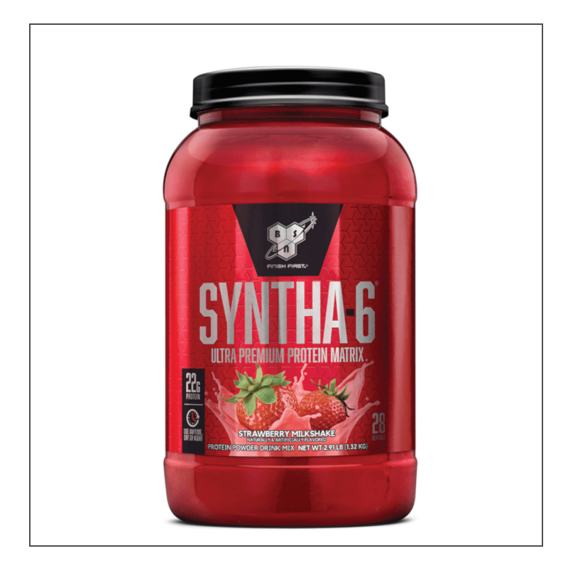 Strawberry milkshake BSN Syntha 6 Coalition Nutrition 
