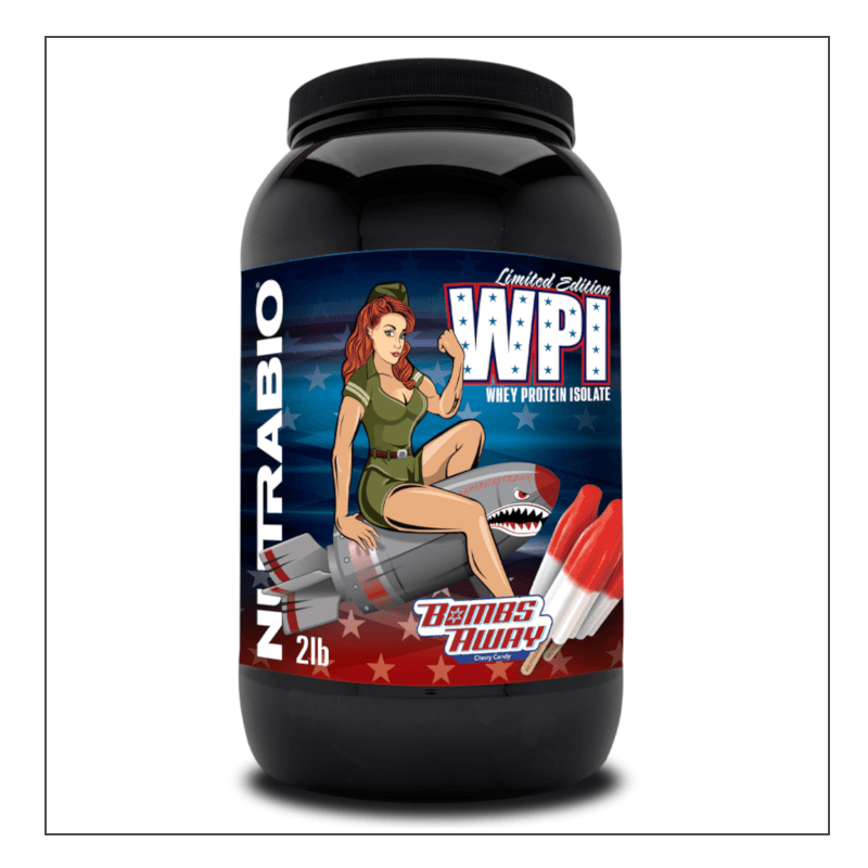 Bombs Away 2lb. Nutra Bio 100% Whey Isolate Coalition Nutrition