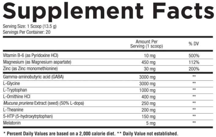 Core Nutritionals ZZZ